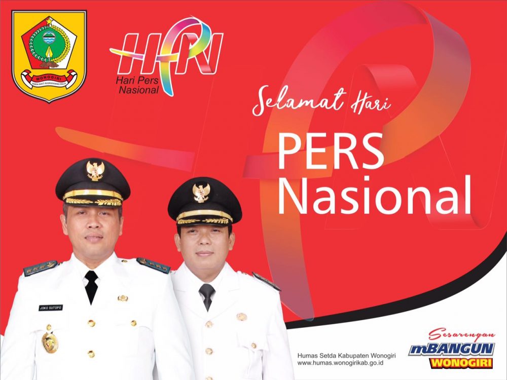 bupati wonogiri hari pers nasional