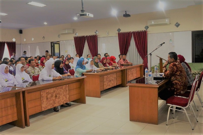 pengarahan bupati wonogiri ke pegawai rsud