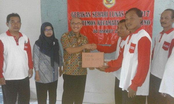 Gebrakan Camat Baturetno Sehari Lunas Pajak Bumi Dan Bangunan (PBB) Tahun 2017