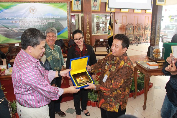 Wakil Bupati Wonogiri Edy Santosa Terima Kunjungan Kerja Pimpinan DPR RI dan Rombongan Press Gathering Wartawan Koordinatoriat DPR RI