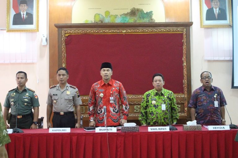 Pemkab Wonogiri Jalin Koordinasi TNI Polri Sambut Ramadhan Dan Idul Fitri 1438 H