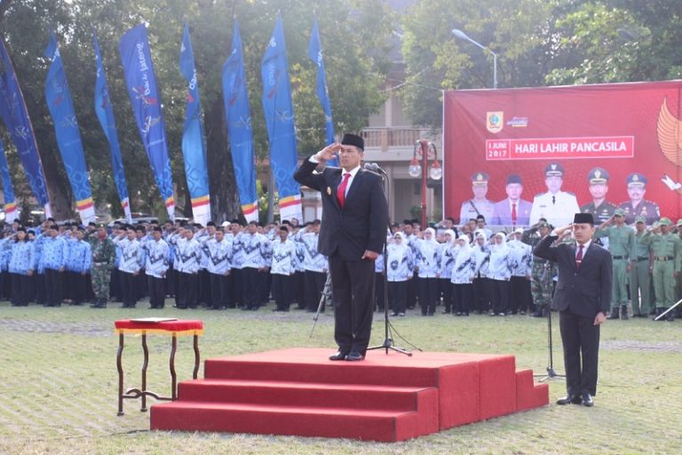 upacara hari lahir pancasila bupati wonogiri joko sutopo