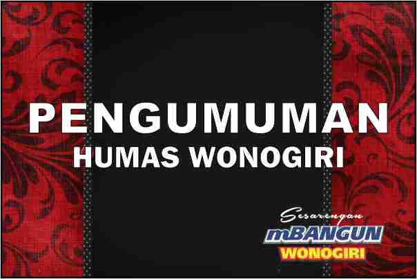 pengumuman web