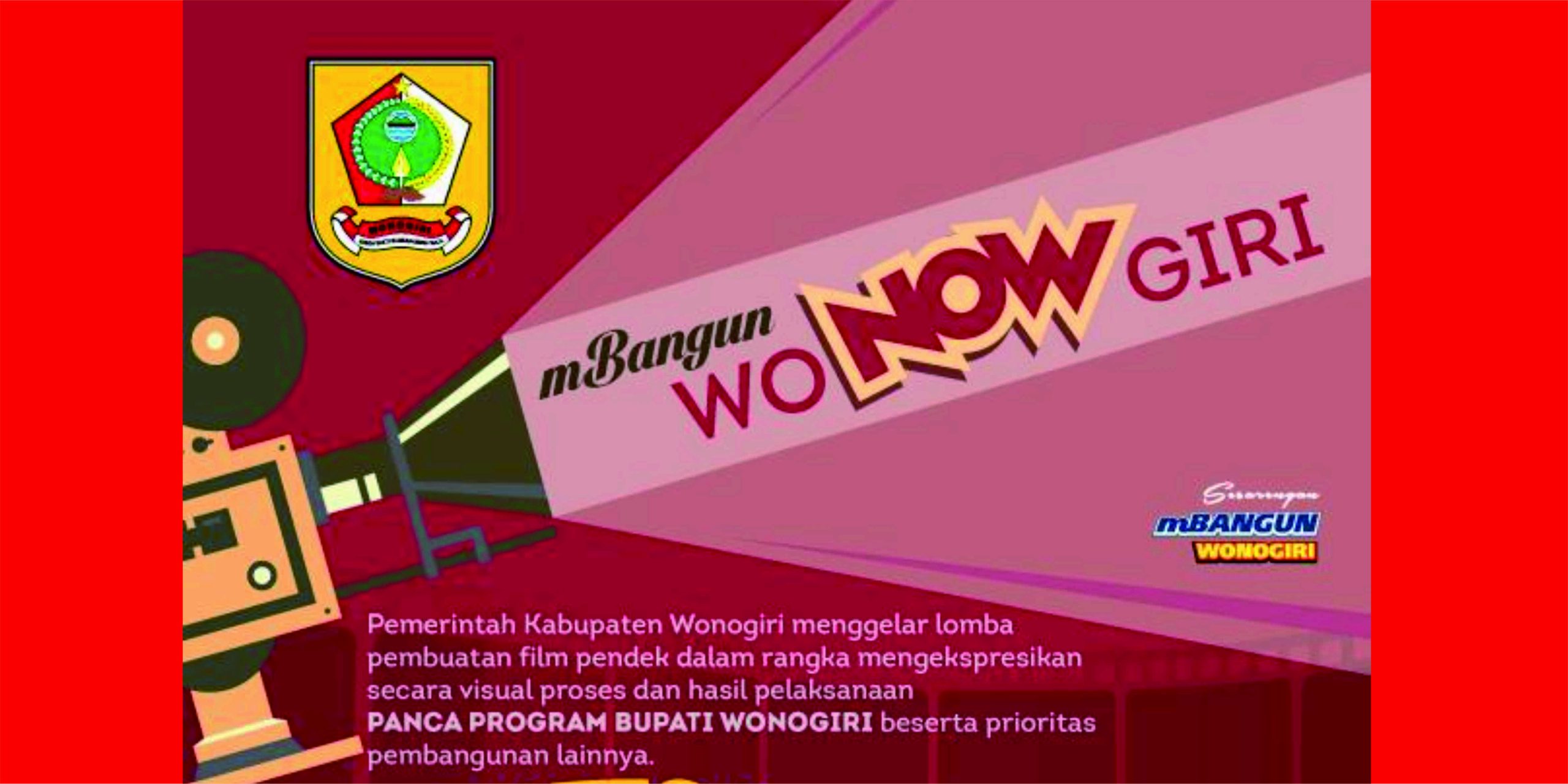 mbangun wonogiri lomba film