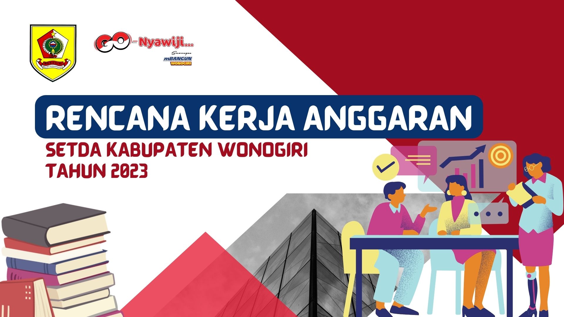 Blank Company Profile Business Presentation in Red Maroon White Geometric Style (1)